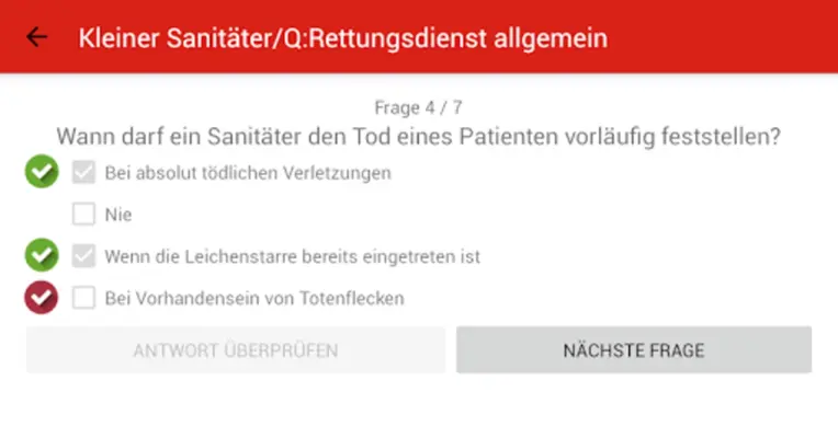 Kleiner Sanitäter android App screenshot 0