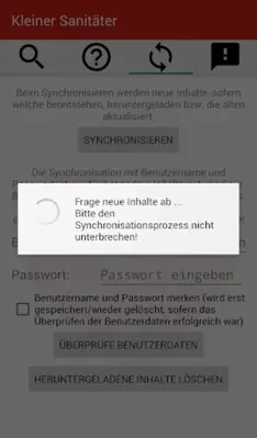 Kleiner Sanitäter android App screenshot 1